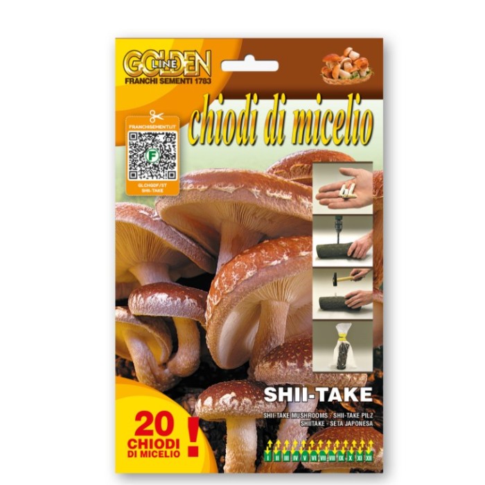Мицелови дибли за Шийтаке Shii-take (Lentinula edodes) - 20 бр