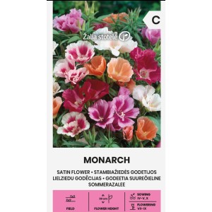 Годеция Монарх (Сатенено цвете) Godetia grandiflora Lindl.