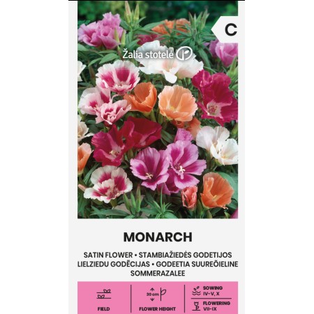Годеция Монарх (Сатенено цвете) Godetia grandiflora Lindl.