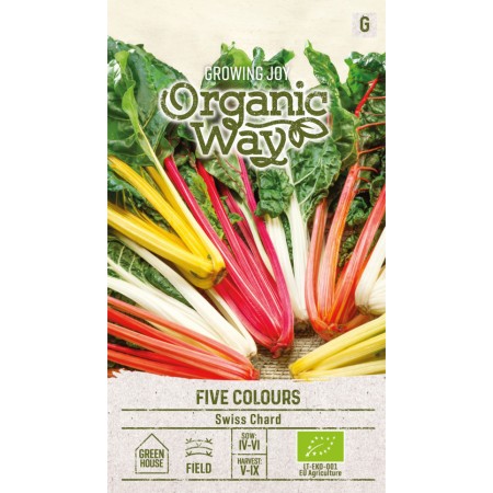 Органик Манголд Микс 5 цвята Beta vulgaris L Five colours
