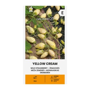 Ягоди Жълт крем Fragaria vesca