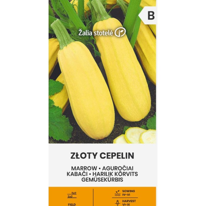 Тиквичка жълта Zloty Cepelin