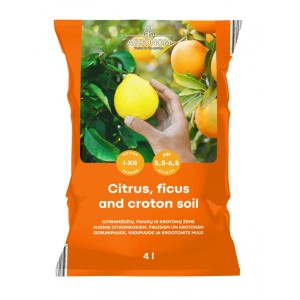 Почвен субстрат за Цитруси и Фикус Citrus soil - 4 л