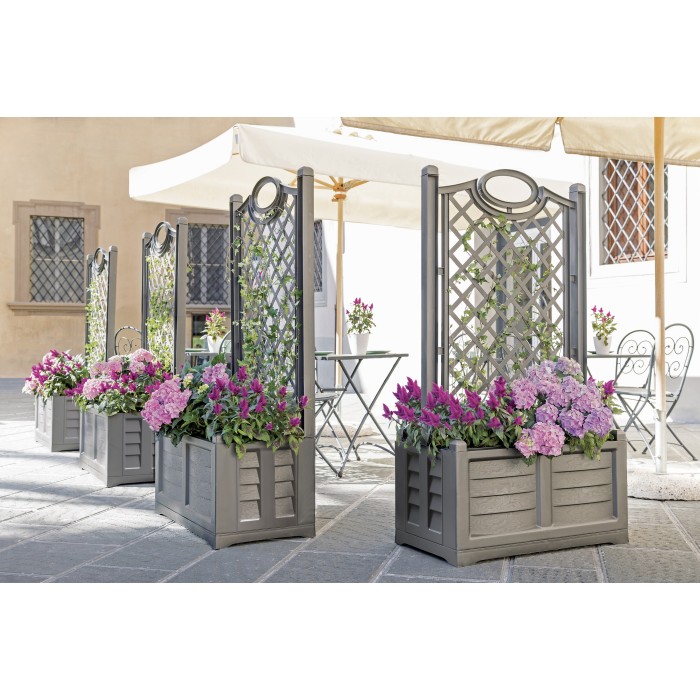 Градински сандък с пергола Espalier Separe