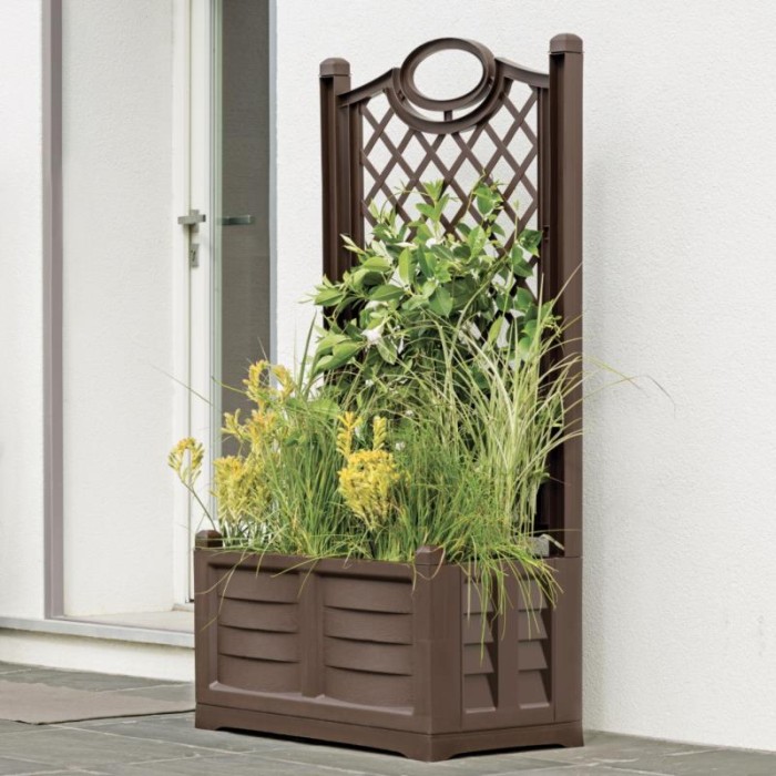 Градински сандък с пергола Espalier Separe