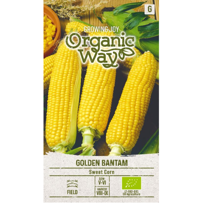 Органик Царевица Сладка Голдън Бантам Golden Bantam