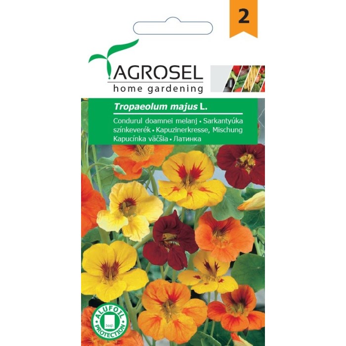 Латинка Микс Tropaeolum majus