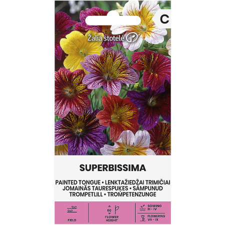 Салпиглосис Микс Superbissima Salpiglossis sinuata Ruiz et Pav.