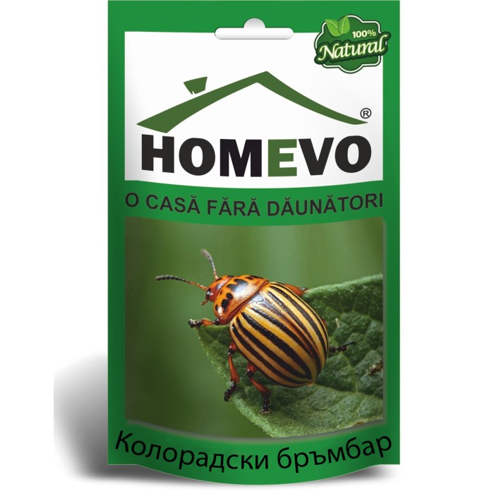 100% Натурален препарат срещу Колорадски бръмбар Homevo gandacul de colorado
