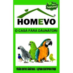 100% Натурален препарат за здрави екзотични птици Homevo pasari exotice sanatoase