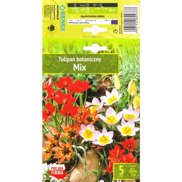 Лале Ботанически Микс Tulip Botanic Mix - 5 бр луковици