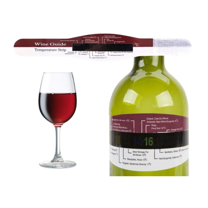 Термометър за бутилка вино