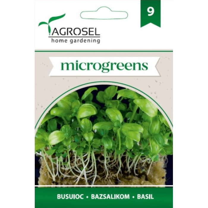 Семена за Микро Босилек (Ocimum basilicum) - 4 гр