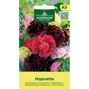 Алцея кичеста Микс Мажоретка Alcea rosea L
