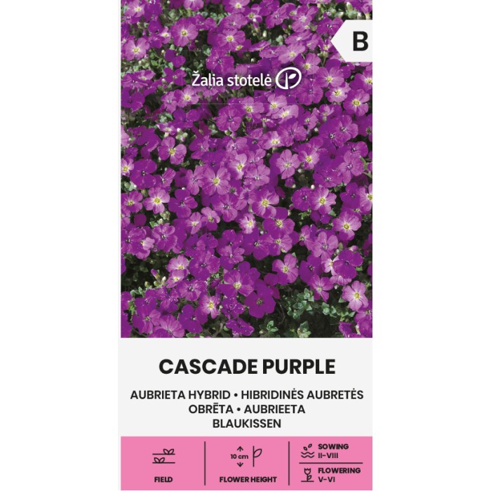 Аубриета Лилава Каскадна Aubrieta hybrida
