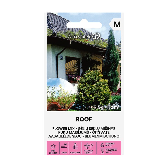 Цветен микс за Покриви и Склонове Roof