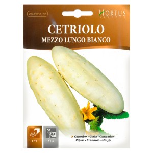 Бяла краставица Mezzo Lungo Bianco