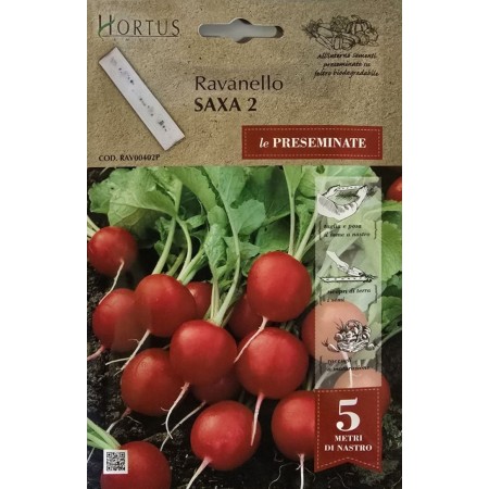 Семена на лента за Репички Saxa 2