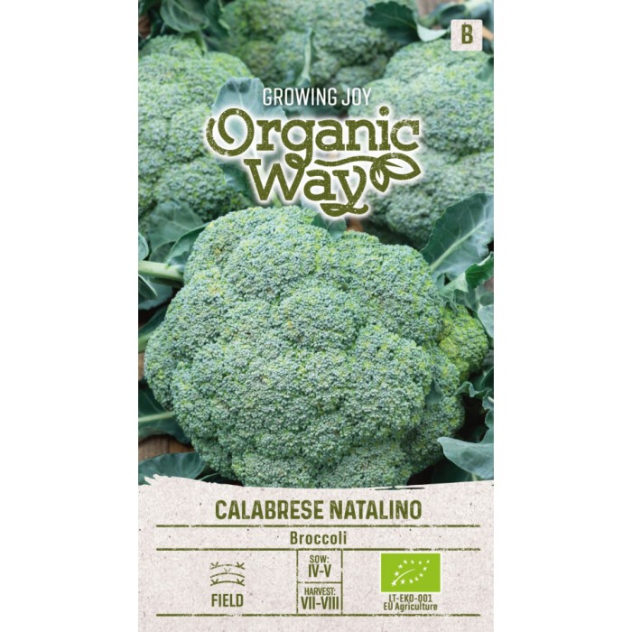 Органик Броколи Калабрезе Наталино Calabrese Natalino