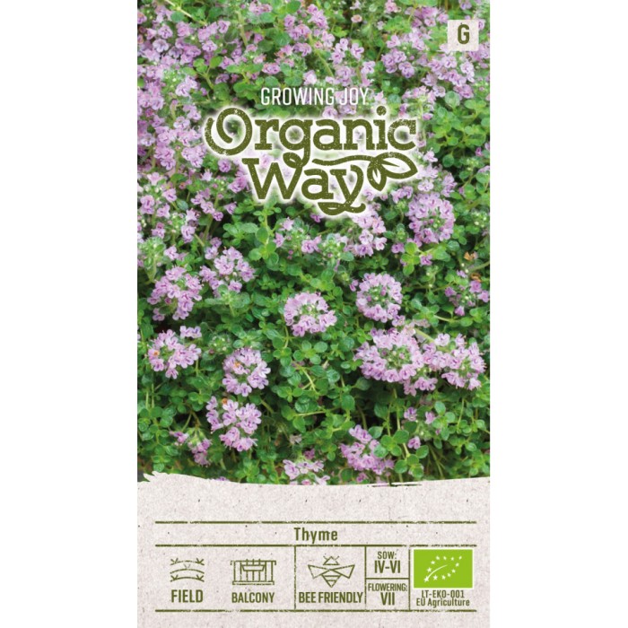 Органик Мащерка Thymus vulgaris