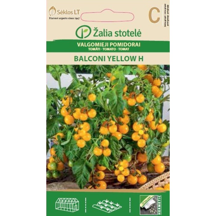 Домат Балконски Жълти (джудже) F1 Balconi Yellow