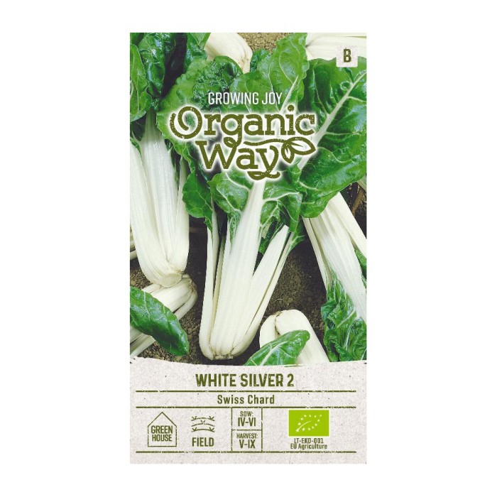 Органик Манголд Сребристо бял 2 Beta vulgaris L White silver 2