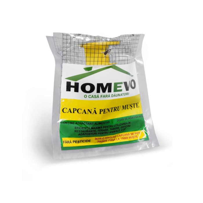 Капан за мухи и оси с естествен атрактант Homevo Capcana Muste