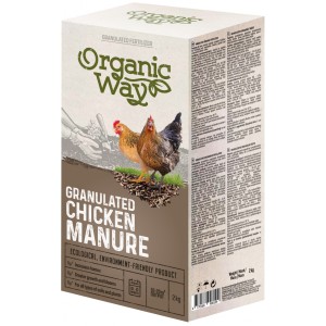 Органична гранулирана пилешка тор Chicken manure - 2 кг