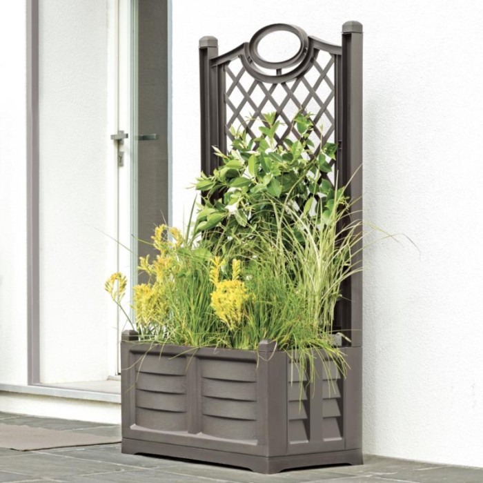 Градински сандък с пергола Espalier Separe