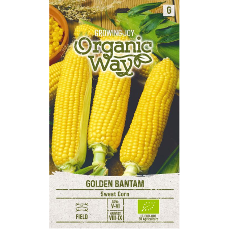 Органик Царевица Сладка Голдън Бантам Golden Bantam