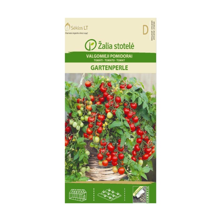 Чери домати червени Перлички Gartenperle