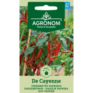 Кайен пипер (много лют) De Cayenne - Семена от Seklos