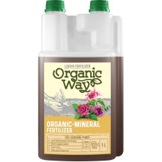 Органично-минерален тор за цветя и цъфтящи храсти Organic-mineral fertilizer for flowering plants - 1 л