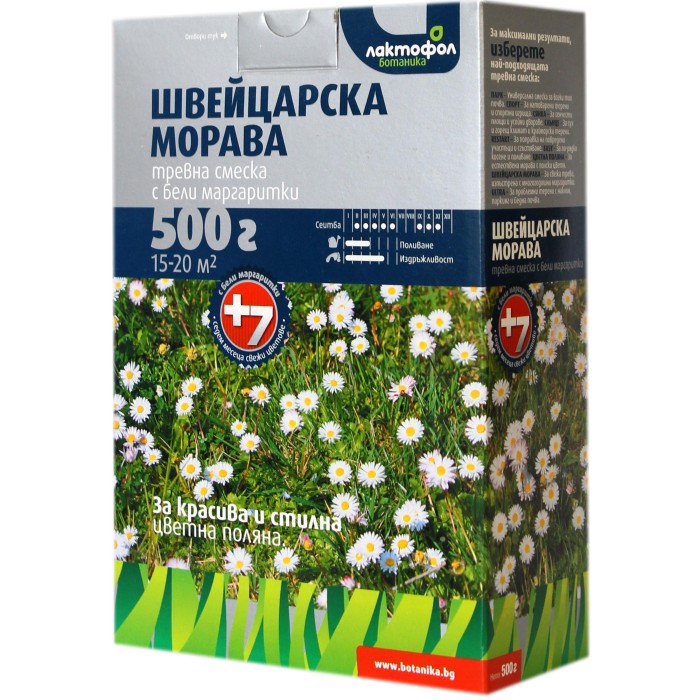 Тревна смес Швейцарска поляна с маргаритки