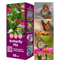 Цветна поляна за Пеперуди (29 вида цветя) Butterfly mix