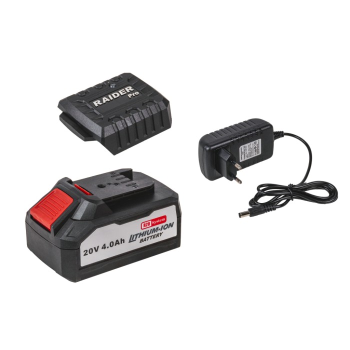 R20 Комплект 2 безчеткови машини 2x4Ah + 2 чанта RDP-BXS14