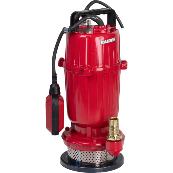 Помпа водна потопяема 750W 1" 50L/min 20m 8m кабел RD-CAWP52