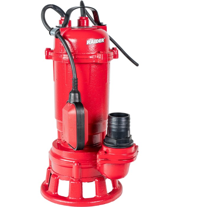 Помпа водна за мръсна вода 1100W 2"300L/min13m нож RD-CAWP56