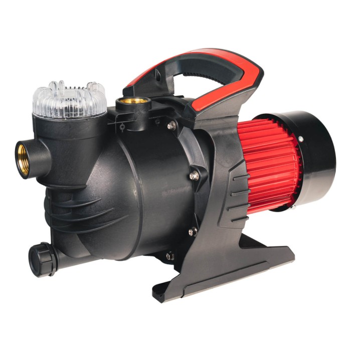 Помпа водна 1300W 1" 80L/min 48m с воден филтър RDP-WP57  