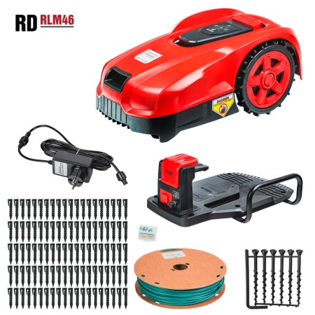 Косачка робот безчеткова 160mm 20V 2Ah APP 500m2 RD-RLM46
