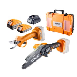 К-т Резачка 18V 150mm&Лозарска ножица 4Ah2Ah куфар BK-GPPS25