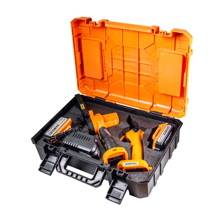 К-т Резачка 18V 150mm&Лозарска ножица 4Ah2Ah куфар BK-GPPS25
