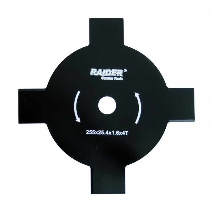 Нож за моторна коса 4 лъча ø255x25.4 mm
