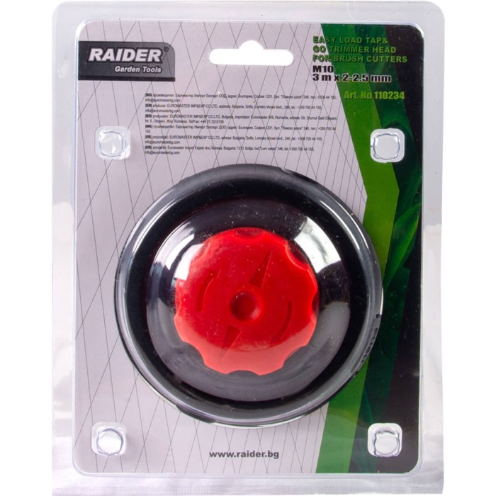 Корда с тримерна глава за моторна коса M10x1.25LH RD
