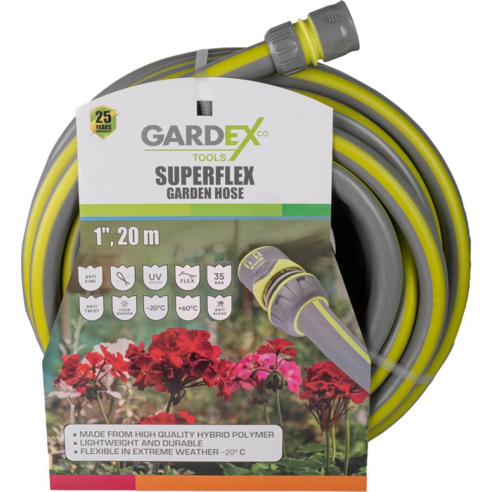 Маркуч градински SUPERFLEX 1", 20m GX