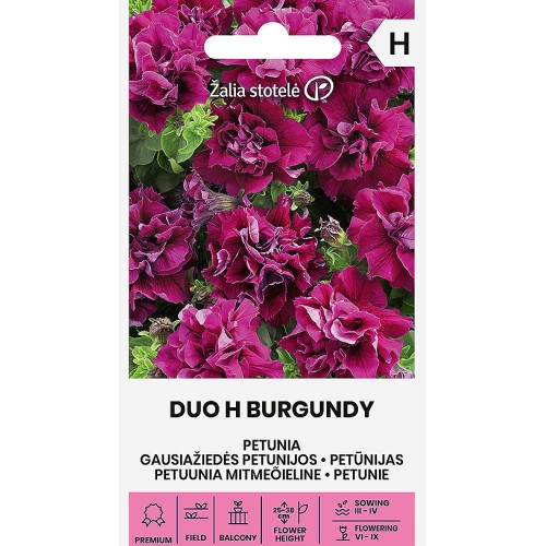 Петуния Двойна Бордо / Petunia hybrida