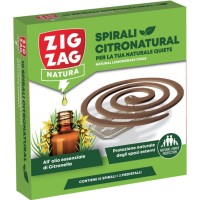 Зиг Заг Спирали против комари с Етерично масло от Цитронела / Citronella