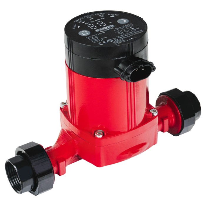 Помпа циркулационна 60W 1,1/2" 65L/min 8m 110°C RD-CWP82